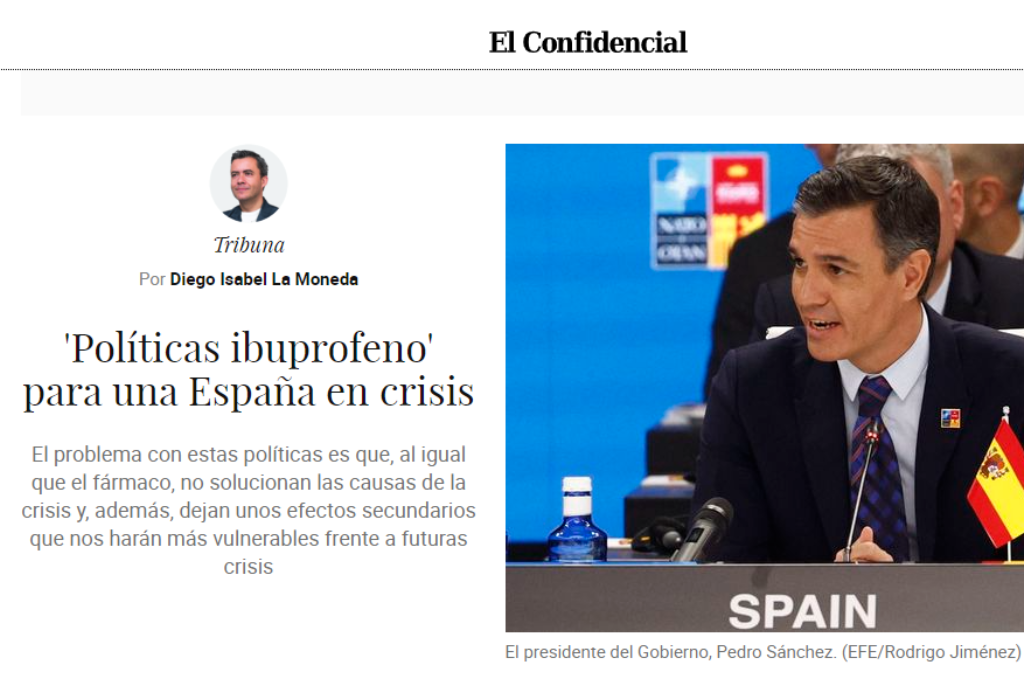 ‘Políticas ibuprofeno’ para una España en crisis